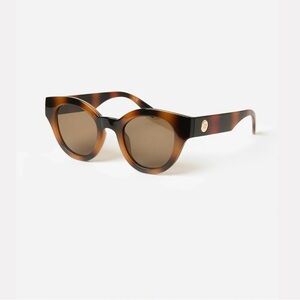 Le Specs tortoiseshell cat eye sunglasses